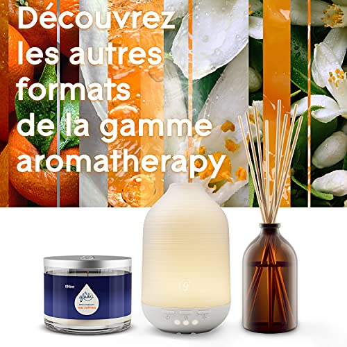 Glade Aromatherapy Bâtonnets, Diffuseur de Parfum Infusées Aux Huiles Essentielles, Pure Hapiness, Orange & Neroli - 1 Diffuseur ( l'emballage peut différer)