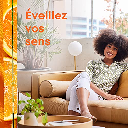 Glade Aromatherapy Bâtonnets, Diffuseur de Parfum Infusées Aux Huiles Essentielles, Pure Hapiness, Orange & Neroli - 1 Diffuseur ( l'emballage peut différer)