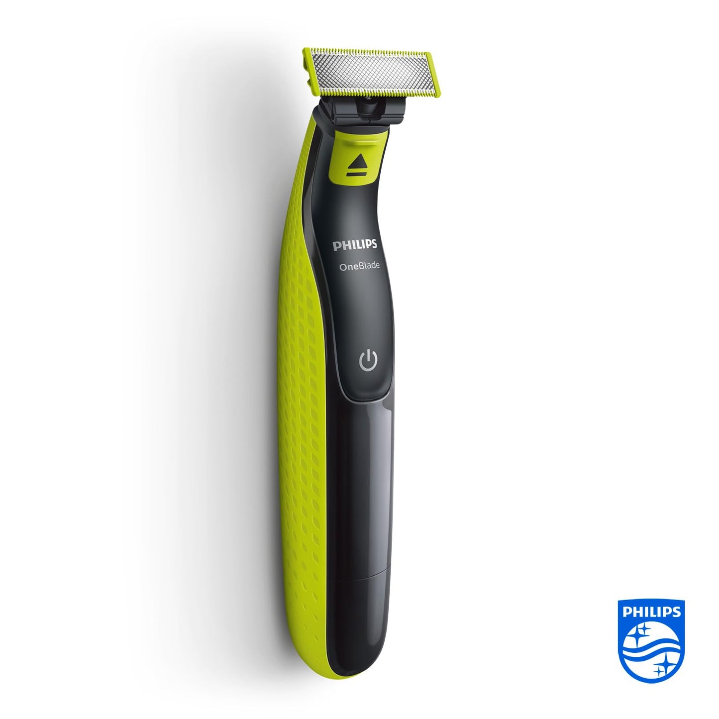 Philips OneBlade Authentique Visage + Corps - Tondeuse à barbe électrique, tondeuse corps et rasoir, 2 lames Original pour visage, 1 sabot 5-en-1 réglable, 1 kit pour le corps (modèle QP2824/30)