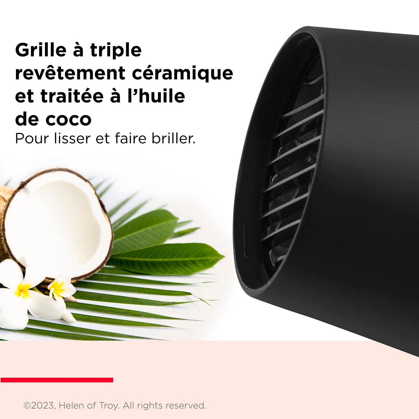 Sèche-cheveux Revlon Perfect Heat 2000 W Smooth Brilliance avec AC moteur