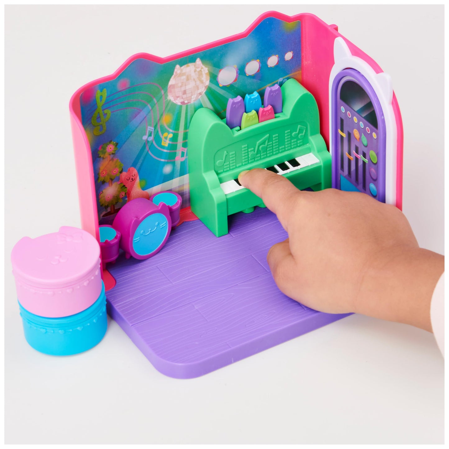 Gabby et la Maison Magique - Gabby Dollhouse - Playset La Chambre Polochat - 1 Figurine + Accessoires - Pièce Pour Maison de Poupée - Dessin Animé Gabby Et La Maison Magique - Jouet Enfant 3 Ans et +
